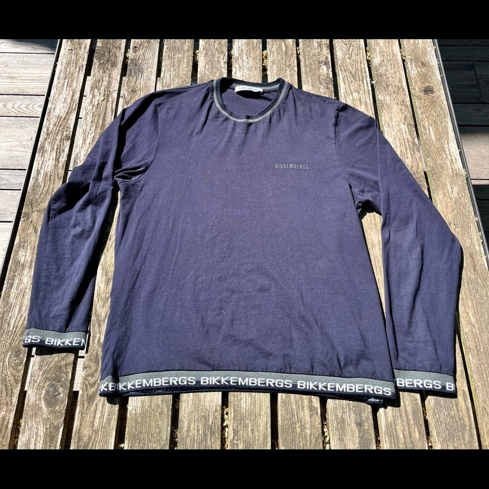 Dirk Bikkembergs Branded Long Sleeve - Men's size Large